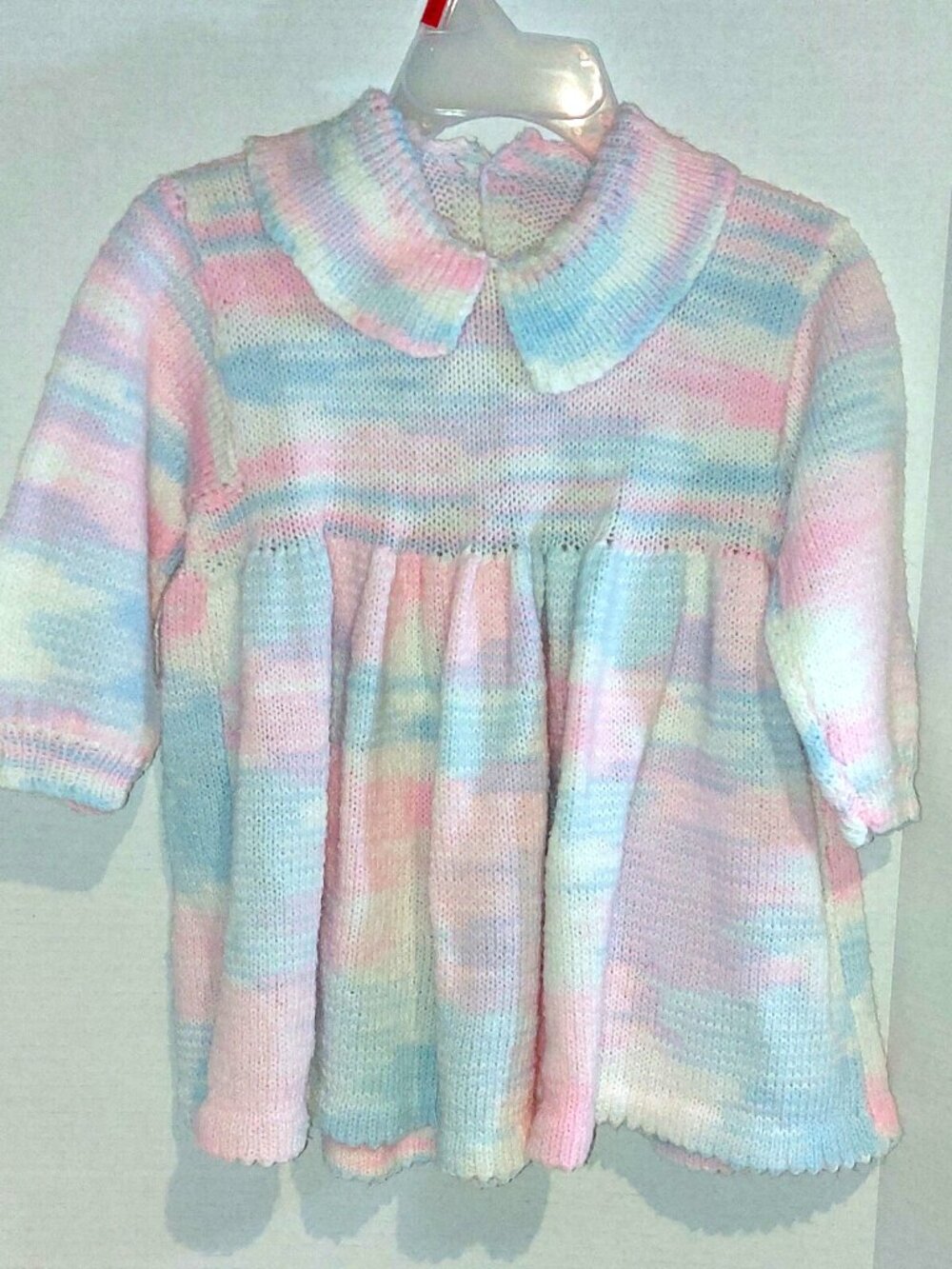 Vtg Knitted Toddler Girls Sweater size 2